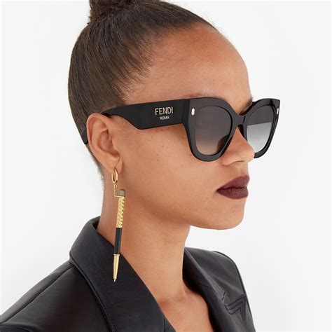 lentes fendi negros|Fendi sunglasses women's.